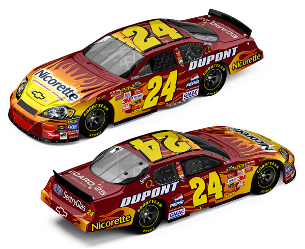 Jeff Gordon #24 Nicorette Cinnamon