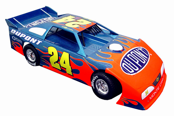 2007 Jeff Gordon #24 Dupont / Prelude - Dirt Late Model Diecast