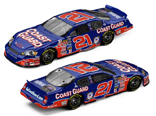 Kevin Harvick #21 Coast Guard '06 Busch Champ