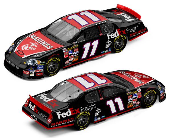 Denny Hamlin #11 Fedex Freight - USMC