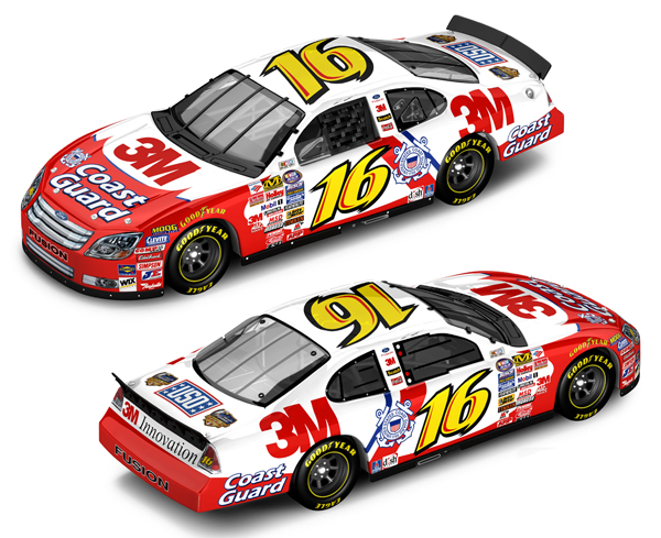 Greg Biffle #16 3M - Coast Guard