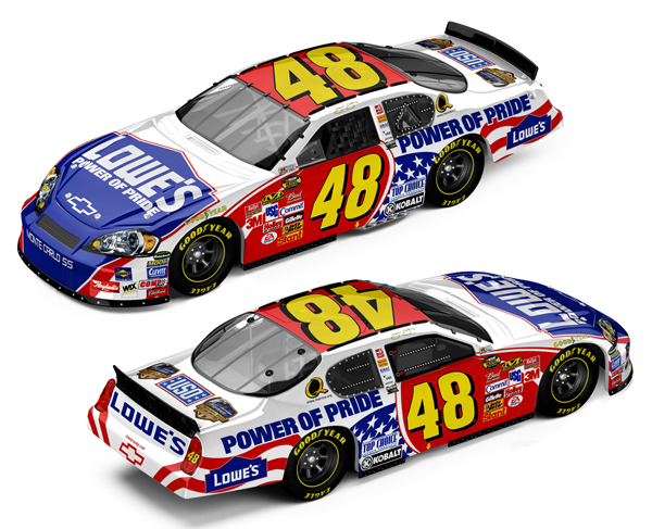 Jimmie Johnson #48 Lowe's - USO