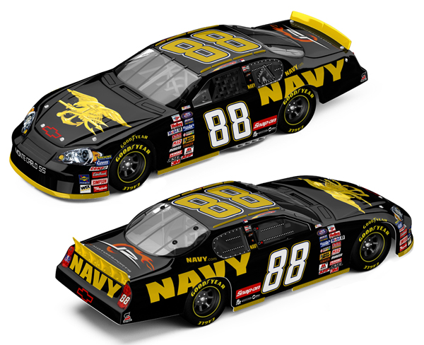 2007 Shane Huffman #88 NAVY SEALS 1/64 Diecast