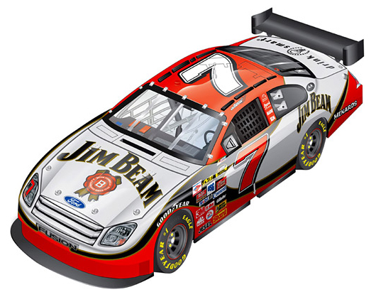 Robby Gordon #7 Jim Beam - COT