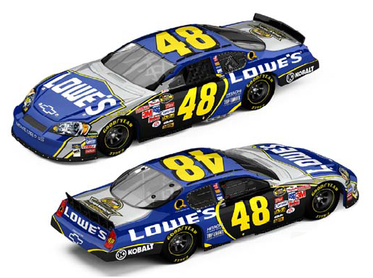 Jimmie Johnson #48 Lowes '06 NEXTEL Cup Champ