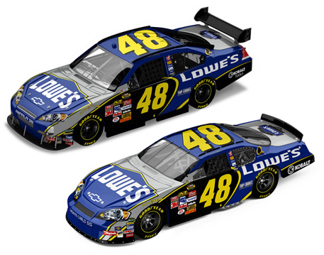 Jimmie Johnson '07 NEXTEL Champ 2-Car 1/64 Set