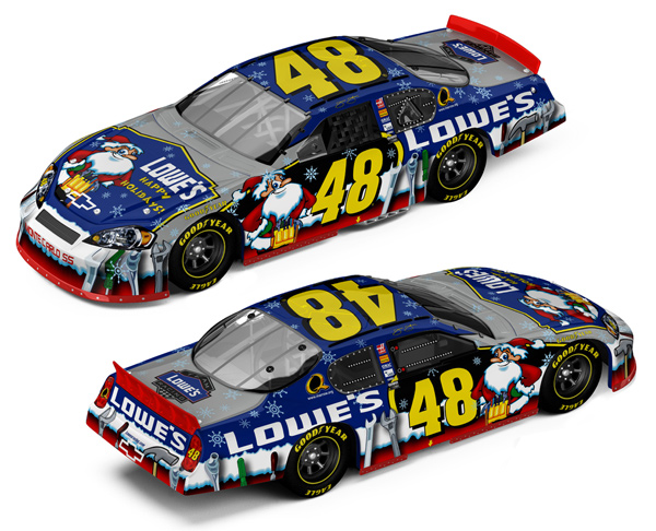 Jimmie Johnson #48 Lowes - Holiday
