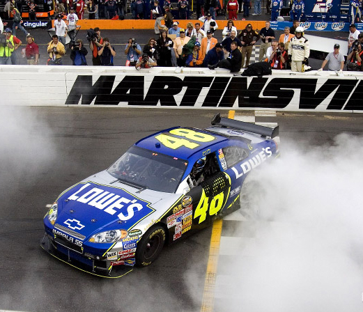 Jimmie Johnson #48 Martinsville Win / Raced - COT