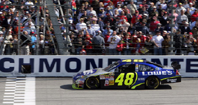 Jimmie Johnson #48 Richmond Win / Raced - COT