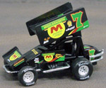 Keith Kauffman #7 Middleswarth - Sprint Car