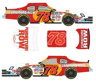 Kenny Wallace #78 Furniture Row - '57 Chevy