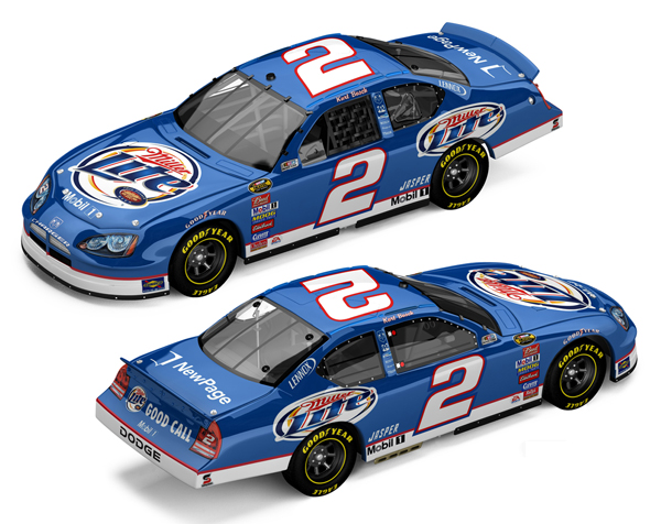 Kurt Busch #2 Miller Lite