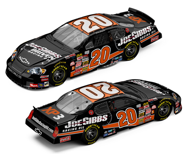 Joey Logano #20 Joe Gibbs Driven Racing Oil