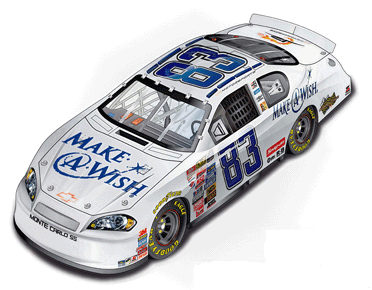 The Jr Motorsports #83 Make-A-Wish
