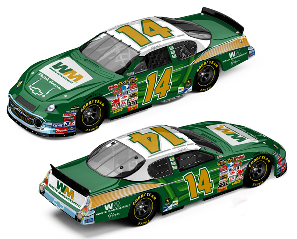 Sterling Marlin #14 Waste Management - '57 Chevy