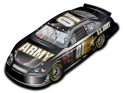 Mark Martin #01 U.S. Army