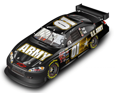 Mark Martin #01 U.S. Army - COT