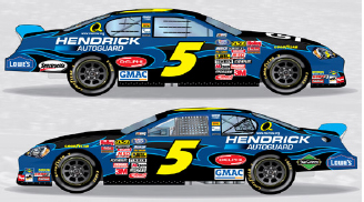 Mark Martin #5 Hendrick Autoguard