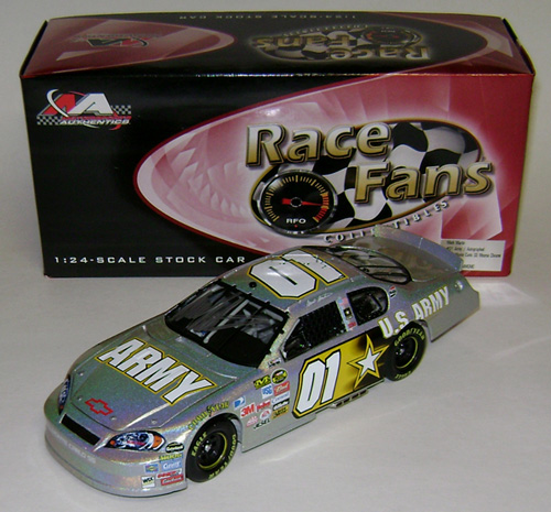 Mark Martin #01 ARMY / Mesma Chrome - Autograph