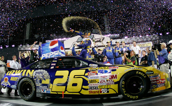 Jamie McMurray #26 Pepsi 400 Win / Raced