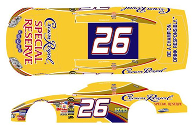 Jamie McMurray #26 Crown Royal Reserve