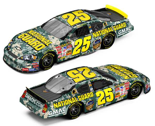 Casey Mears #25 National Guard - Camo