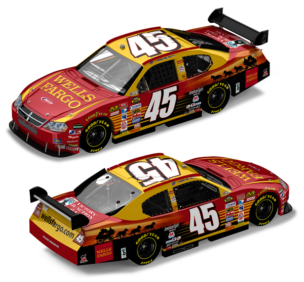 Kyle Petty #45 Wells Fargo - COT