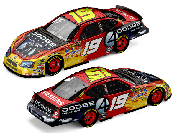 Elliott Sadler #19 Dodge - Fantastic 4