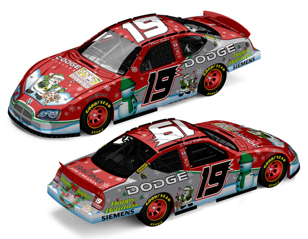 Elliott Sadler #19 Dodge Dealers - Holiday