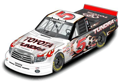 Mike Skinner #5 Toyota Tundra Truck