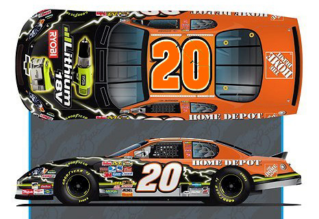 Tony Stewart #20 Home Depot - Ryobi