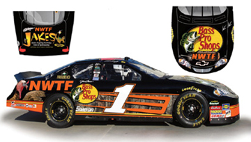 Martin Truex Jr #1 Bass Pro Shops - NWTF