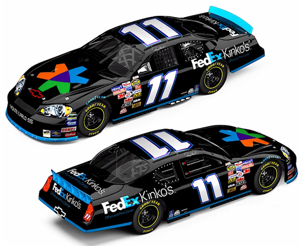 2007 Denny Hamlin #11 FedEx Kinko's Diecast
