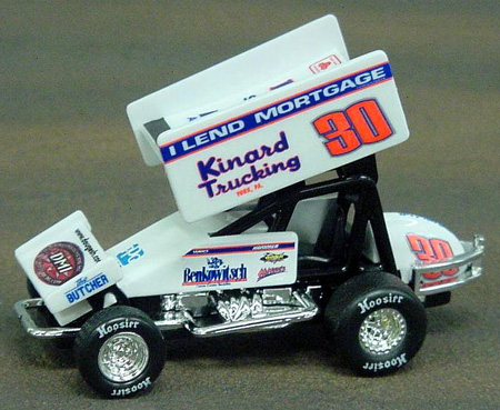 2007 Doug Esh #30 Kinard Trucking - Sprint Car 1/64 Diecast