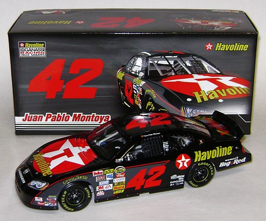 2007 Juan Pablo Montoya #42 Texaco / Havoline Diecast