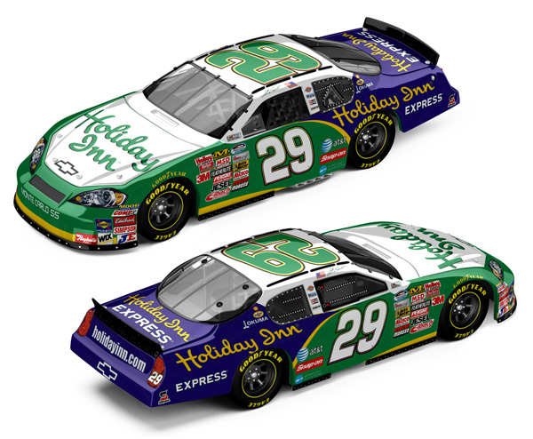 Jeff Burton #29 Holiday Inn