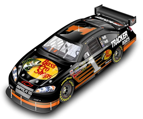 Martin Truex Jr #1 Bass Pro Shops