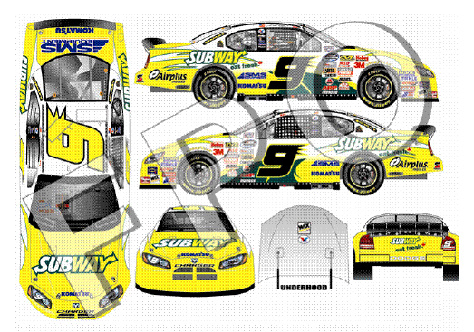 Patrick Carpentier #9 Subway