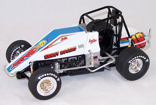 1980 Danny Smith #18 The Gambler - Wingless Sprint Car 1/18 Diecast