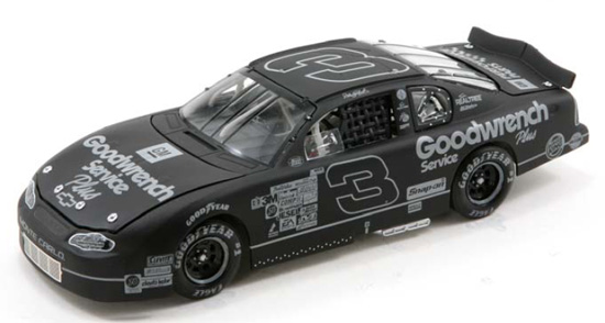 2001 Dale Earnhardt #3 Goodwrench Plus - Black Label Series Diecast