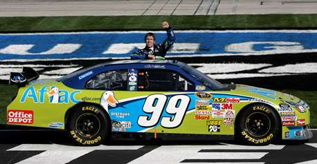 Carl Edwards #99 Aflac - Texas Win / Raced