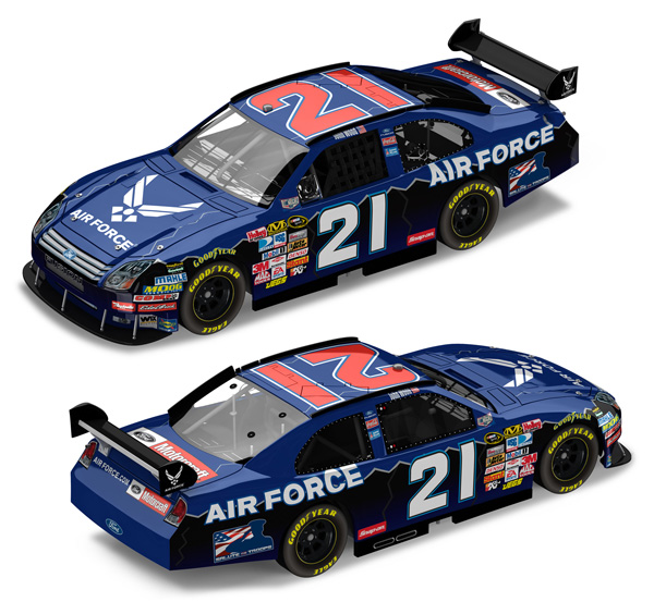 Wood Brothers #21 Air Force - Salute the Troops