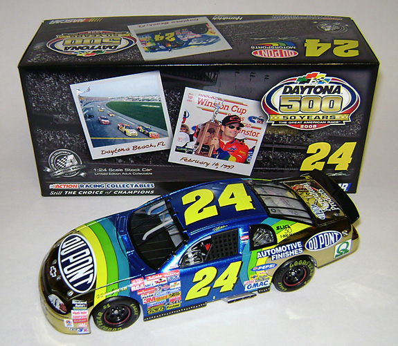 1997 Jeff Gordon #24 Dupont / Daytona 500 50th - Gold