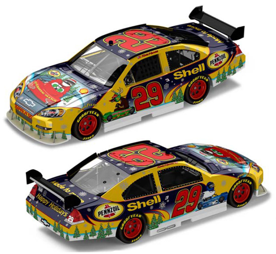2008 Kevin Harvick #29 Shell / Pennzoil - Sam Bass Holday Diecast