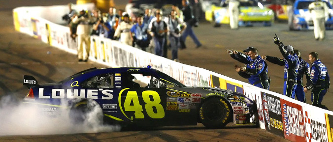 Jimmie Johnson #48 Phoenix Win / Raced