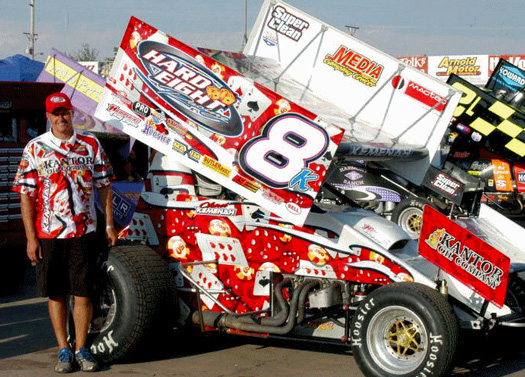 Chad Kemenah #8k Hard Eight Racing - Sprint
