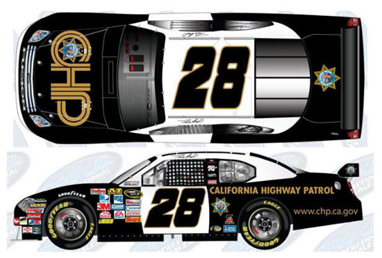 Travis Kvapil #28 CHP - California Highway Patrol