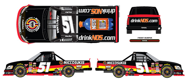 Kyle Busch #51 Miccosukee / NOS - Truck