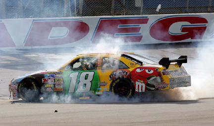 Kyle Busch #18 M&M's - Talladega Win / Raced
