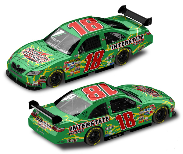 Kyle Busch #18 Interstate Batteries